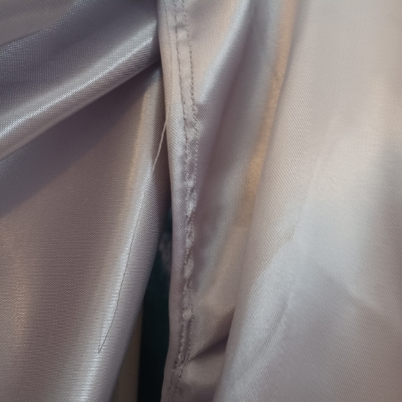 Womans custom Silver and Blue Long Sleeve button up, western. - Picture 7 of 7